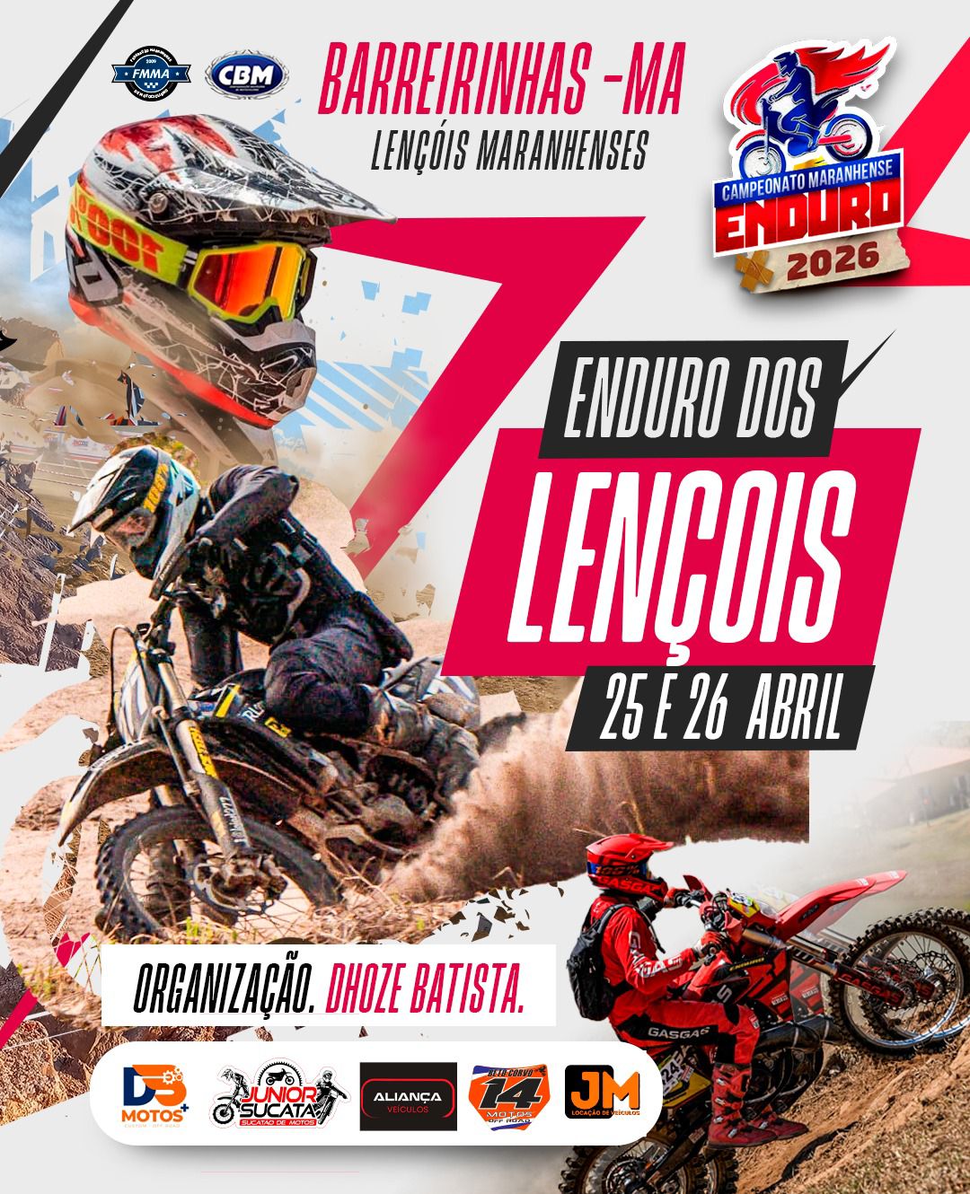 Enduro dos Lençóis 2026 - Barreirinhas (MA)
