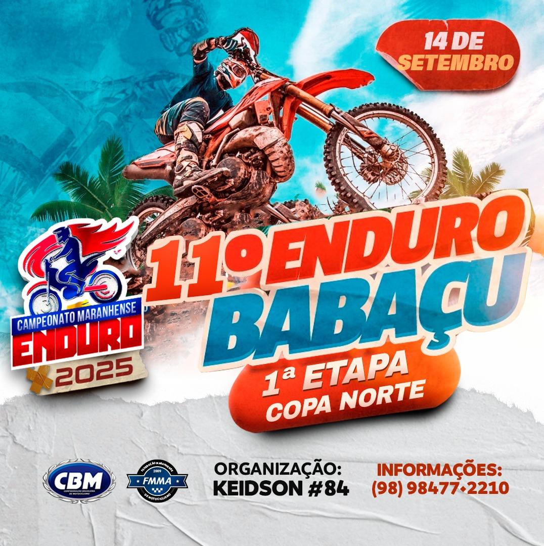 11º Enduro do Babaçu 2025 - Icatu (MA) - 14/09/2025