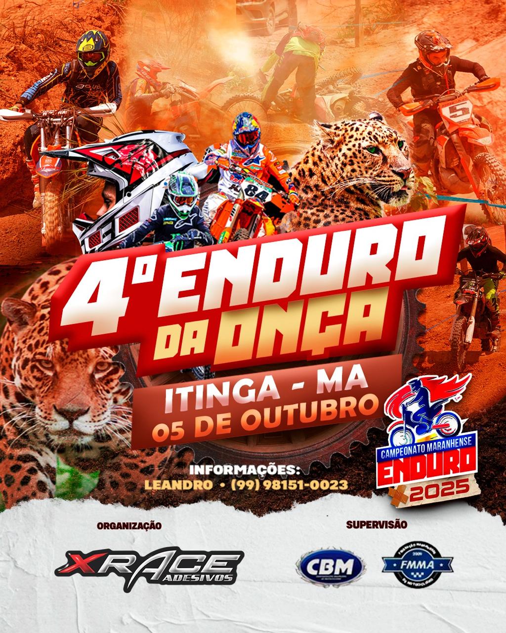 Enduro da Onça 2025 - Itinga (MA) - 04/10/2025