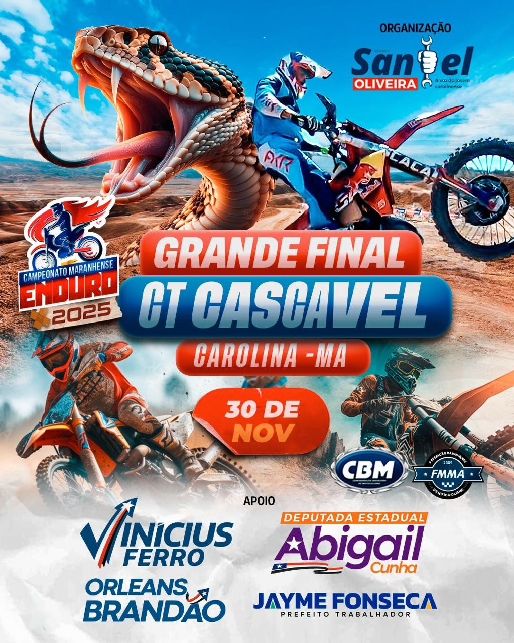 Enduro CT Cascavel 2025 - Carolina (MA) - 30/11/2025