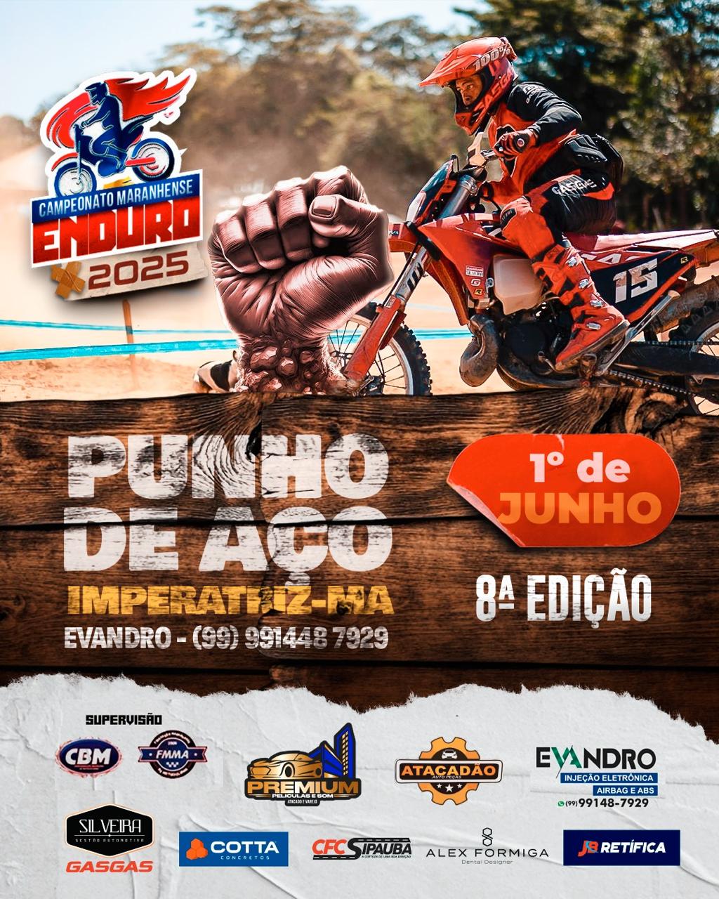 Enduro Punho de Aço 2025 - Imperatriz (MA) - 01/06/2025